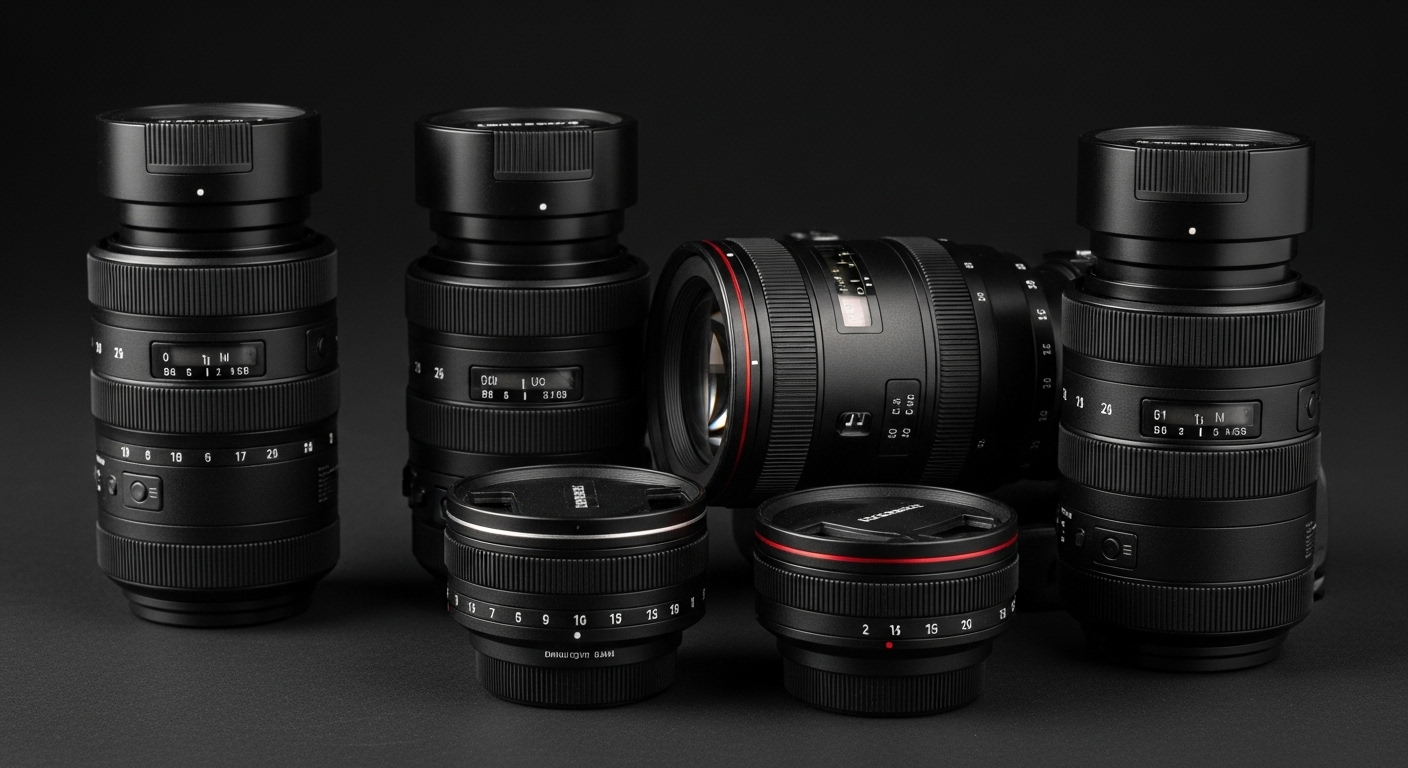 カメラレンズ一式